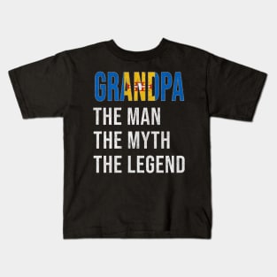 Grand Father Madeiran Grandpa The Man The Myth The Legend - Gift for Madeiran Dad With Roots From  Madeira Kids T-Shirt